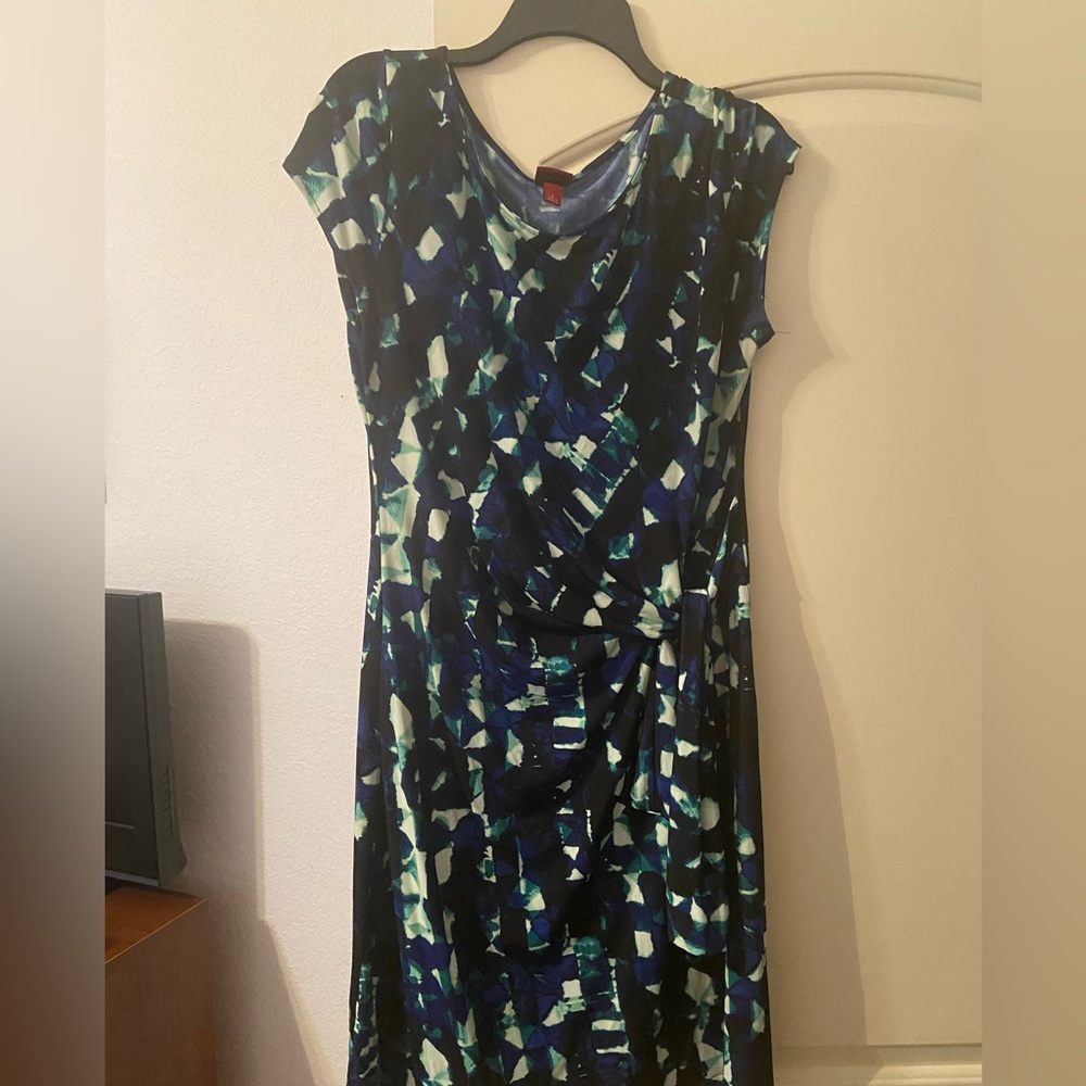 Faux wrap dress size large